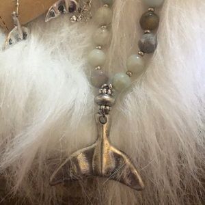 Whale 🐳 Tales necklace an earrings set